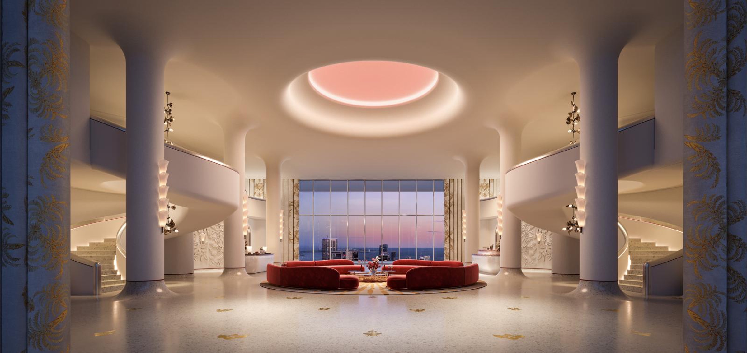 Amenity level rendering