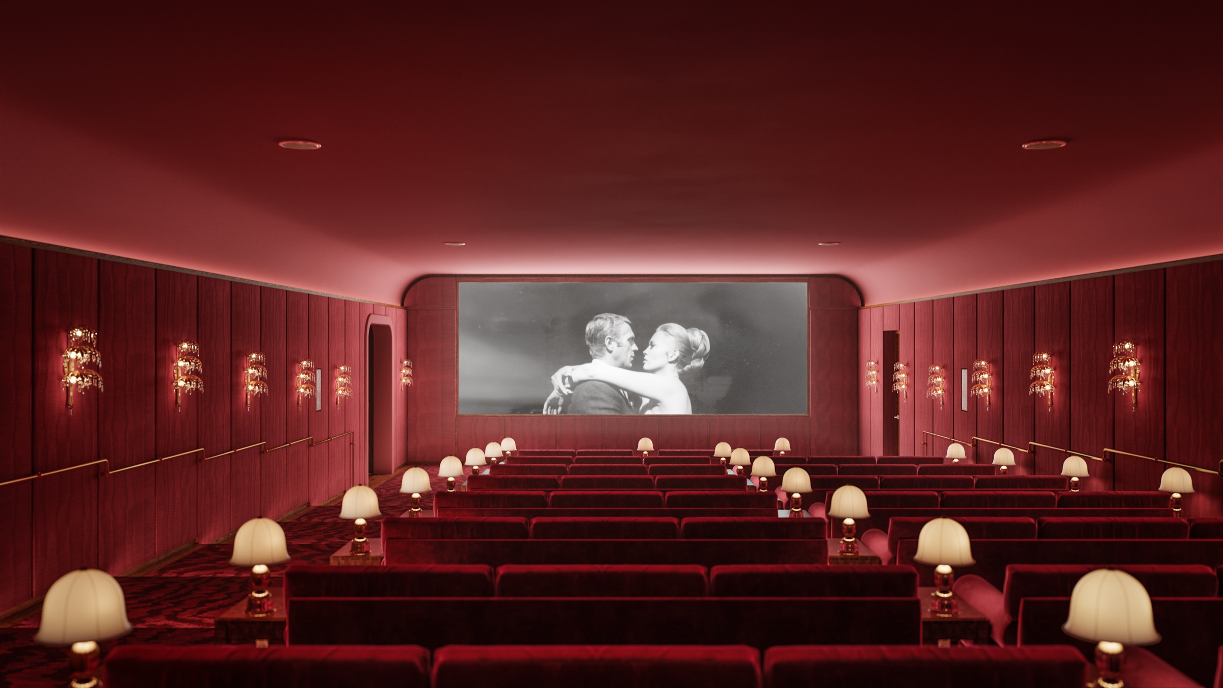 The 40-seat theater